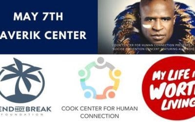 Cook Center for Human Connection and Bend Not Break Foundation Suicide Prevention Concert!